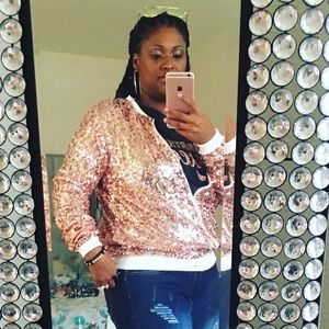 Pink Sequin Jacket